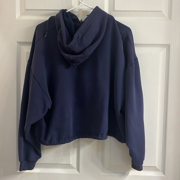 Nike Vintage 3/4 zip cropped sweatshirt - Picture 2 of 4